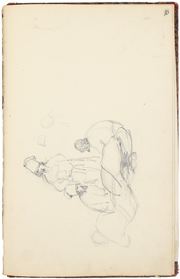 Штернберг Василий Иванович. Альбом рисунков с пейзажами, портретами и набросками 